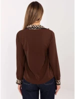 MI košile KS 4225.35 hnědá