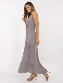 Šaty D73761M30251 šedé