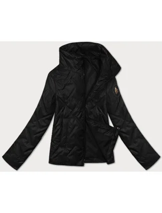 Černá tenká dámská bunda se stojáčkem S'West (B8363-1) Černá tenká dámská bunda se stojáčkem S'West (B8363-1)