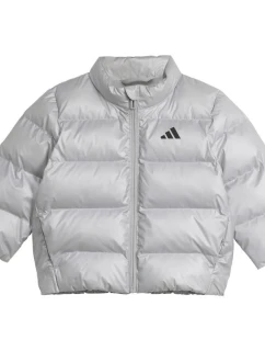 Dětská bunda adidas Synthetic Down Glam Silver JM8870