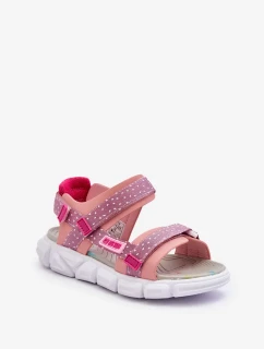 Dětské Sandály Na Zip Big Star Růžové