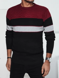 Pánský černý svetr FashionStreet WX2283