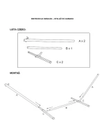 Kovový stojan HAMMOTA RACK 374x91x111CM Kovový stojan HAMMOTA RACK 374x91x111CM