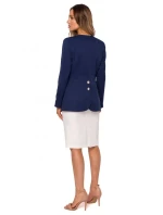 M665 Frakční plášť - černý M665 Frakční plášť - černý