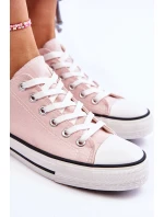 Klasické nízké dámské tenisky Světle růžová Vegas