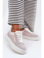 Dámské Tenisky Na Platformě Šedé Tellnira Dámské Tenisky Na Platformě Šedé Tellnira