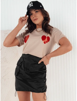 Dámská mini sukně QUILLA černá FashionStreet CY0437