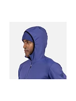 Pánská mikina ROSSIGNOL Mid Layer Stretch Hoodie, modrá Pánská mikina ROSSIGNOL Mid Layer Stretch Hoodie, modrá