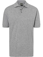 Daiber JN 70 Piqué polo 02.0070 grey heather