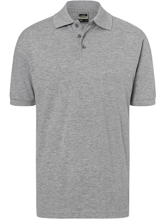 Daiber JN 70 Piqué polo 02.0070 grey heather