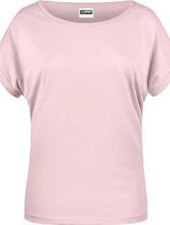 Daiber 8005 Dámské tričko z bio bavlny 02.8005 soft pink