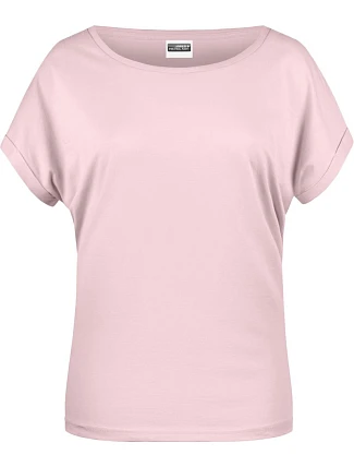 Daiber 8005 Dámské tričko z bio bavlny 02.8005 soft pink