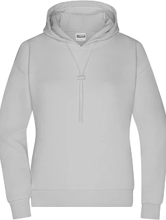 Daiber 8033 Dámská mikina s kapucí "Lounge" 02.8033 soft grey