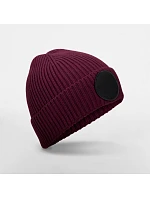 Beechfield B 332R Čepice s kruhovou nášivkou 53.332R burgundy/black