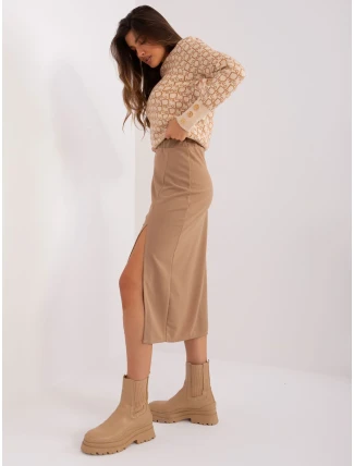 Sukně LK SD 509445.72P velbloud Sukně LK SD 509445.72P velbloud