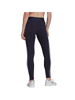 Dámské legíny Essentials 3S W H07771 černo-bílé - Adidas Dámské legíny Essentials 3S W H07771 černo-bílé - Adidas