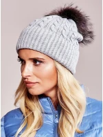 Dámská čepice AT CZ 173501 šedá