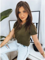 Dámské tričko MAYLA II tmavě zelené FashionStreet RY1736z