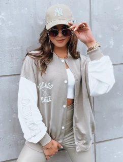 Dámská bunda OLDSCHOOL CHICAGO tmavě béžová bomber FashionStreet BY1209