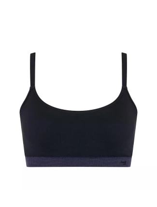 Dámská podprsenka EVER Infused Aloe P - BLACK - černá 0004 - SLOGGI