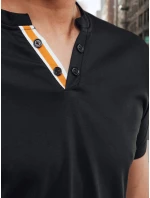 Pánské polo tričko černé FashionStreet RX5627