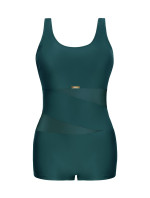Jednodílné dámské plavky Self S 36 S1 Fashion Sport Shorts