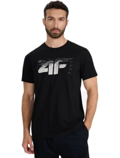 Pánské tričko 4F M2359 deep black 4FWAW25TTSHM2359 20S pánské