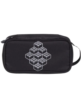 LEGO Bricks Penál 10052-2511 černý Jedna velikost LEGO Bricks Penál 10052-2511 černý Jedna velikost