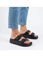 Dámské žabky k bazénu s přezkami černé Big Star TT274A051