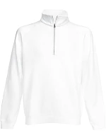 Fruit of the Loom Premium Zip Neck Sweat Mikina s 1/4 zipem 16.2032 white Fruit of the Loom Premium Zip Neck Sweat Mikina s 1/4 zipem 16.2032 white
