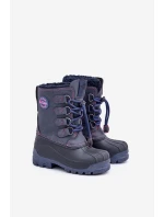 Vysoké Teplé Dětské Sněhule Se Stahováním Modré Lee Cooper LCJ-24-44-2843K Vysoké Teplé Dětské Sněhule Se Stahováním Modré Lee Cooper LCJ-24-44-2843K