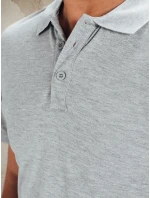 Pánská světle šedá polokošile FashionStreet PX0513