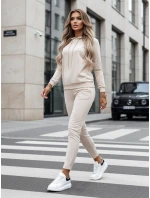 Dámská mikinová souprava MIGEL light beige FashionStreet AY1087