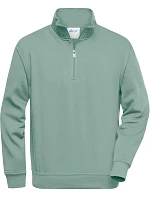 Daiber JN 831 Pracovní mikina s 1/4 zipem 02.0831 foggy green Daiber JN 831 Pracovní mikina s 1/4 zipem 02.0831 foggy green