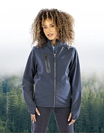 Result R 909X Unisex 3-vrstvá softshellová bunda s kapucí 30.909X black/black