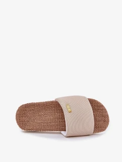 Dámské pantofle Big Star – béžové