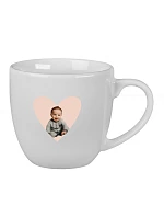 Personalizovaný keramický hrníček 400 ml s výřezem fotky na podkladu Personalizovaný keramický hrníček 400 ml s výřezem fotky na podkladu