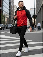 FashionStreet červená pánská mikina BX5491