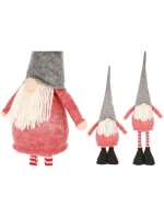 Dekorativní trpaslík trpaslík na rozkročených nohách 64-79CM červený Dekorativní trpaslík trpaslík na rozkročených nohách 64-79CM červený