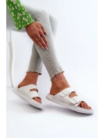 Dámské žabky NN274A751 Bílé - Big Star