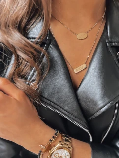 AMOUR zlatý náhrdelník FashionStreet IY0085