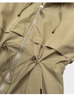 Damska kurtka z monogramem Goodlookin piaskowa (KK60412-4#)