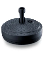 UMBRELLA PARASOL BASE Round ANTHRACITE RATAN dětské