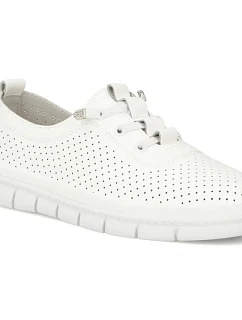 Dámské kožené ažurové polobotky Filippo DP7671