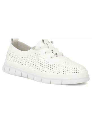 Dámské kožené ažurové polobotky Filippo DP7671