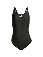 Dámské plavky adidas 3 Stripes, černé, JN8118
