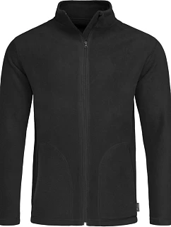 Stedman Fleece Jacket Men Pánská fleecová bunda 05.5030 black opal