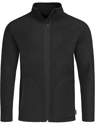 Stedman Fleece Jacket Men Pánská fleecová bunda 05.5030 black opal