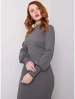 Šaty RV SK 5960.07 tmavě šedá