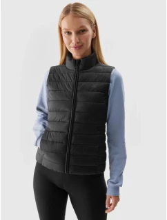 Dámská bunda bez rukávů 4F 4FRSS24TVJAF101-20S z recyklovaného prachového peří